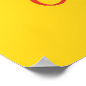 Little Miss Bossy - Hoofdpersonage Energie Poster (Hoek)