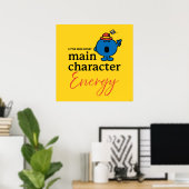Little Miss Bossy - Hoofdpersonage Energie Poster (Thuiskantoor)