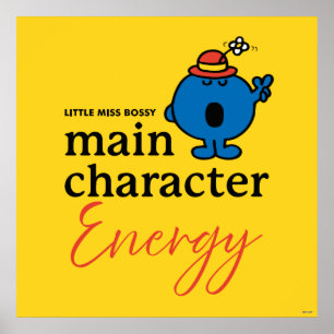 Little Miss Bossy - Hoofdpersonage Energie Poster