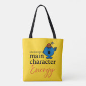Little Miss Bossy - Hoofdpersonage Energie Tote Bag (Achterkant)