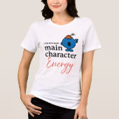 Little Miss Bossy - Hoofdpersonage Energie Tri-Blend Shirt (Voorkant)