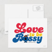 Little Miss Bossy | Ik hou ervan om bazig te zijn Briefkaart (Voorkant / Achterkant)
