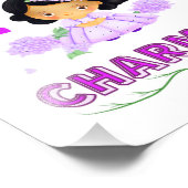 Little miss charmant foto afdruk (Hoek)