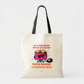 Little Miss Chatterbox Kerstwensen Tote Bag (Voorkant)