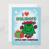 Little Miss Christmas | Ik hou van Feestdagen (Voorkant / Achterkant)