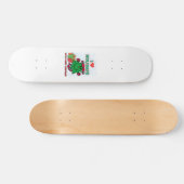 Little Miss Christmas | Ik hou van Feestdagen Skateboard (Horizontaal)