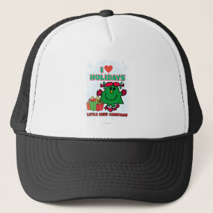 Little Miss Christmas   Ik hou van Feestdagen Trucker Pet