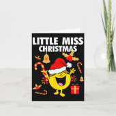Little Miss Christmas  Kaart (Voorkant)