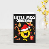 Little Miss Christmas  Kaart (Gele Bloem)