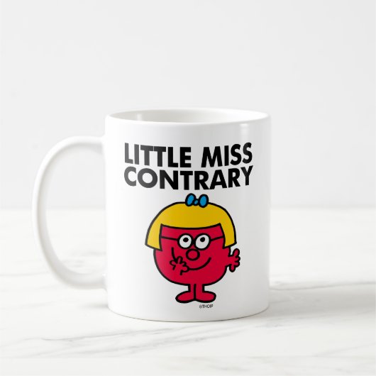 Little Miss Contrary Koffiemok (Links)