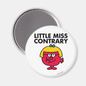 Little Miss Contrary Magneet (Voorkant / Achterkant)
