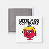 Little Miss Contrary Magneet (Voorkant / Achterkant)