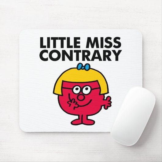 Little Miss Contrary Muismat (Met muis)