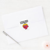 Little Miss Contrary Ronde Sticker (Envelop)