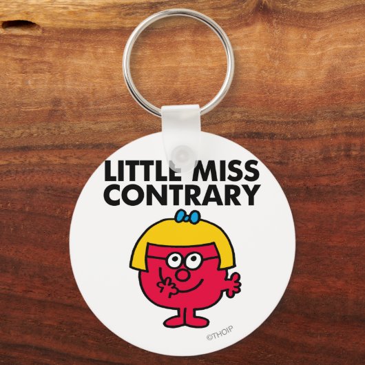 Little Miss Contrary Sleutelhanger (Voorkant)