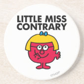 Little Miss Contrary Zandsteen Onderzetter (Voorkant)