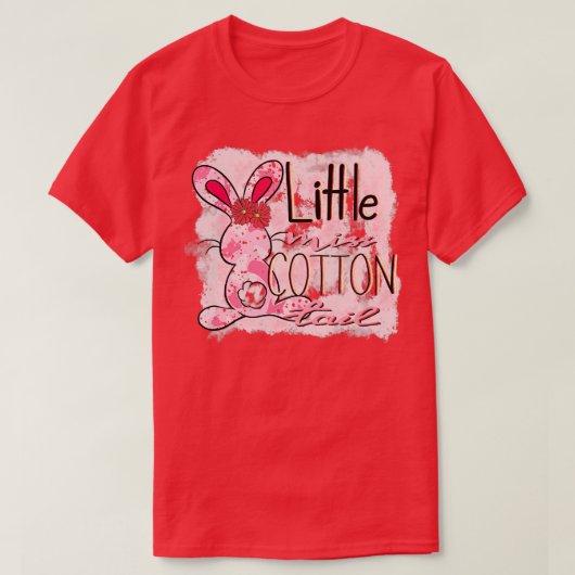 Little Miss Cotton Tail (1) T-shirt (Design voorkant)