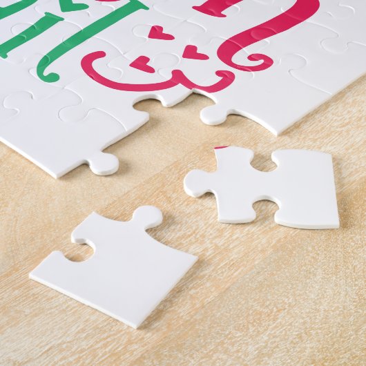 "LITTLE MISS COTTON TAIL" GEPUBLICEERD. LEGPUZZEL (Zijkant)