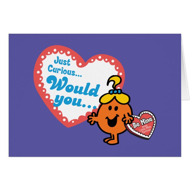 Little Miss Curious | Valentijn (Voorkant Horizontaal)