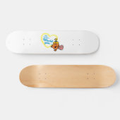 Little Miss Curious Valentijnsdag Wish Skateboard (Horizontaal)