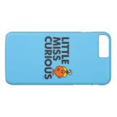 Little Miss Curious | Zwarte briefing Case-Mate iPhone Case (Achterkant (Horizontaal))
