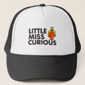 Little Miss Curious | Zwarte briefing Trucker Pet (Voorkant)
