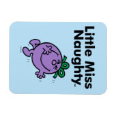 Little Miss | De kleine Miss Naughty is zo stout Magneet (Horizontaal)