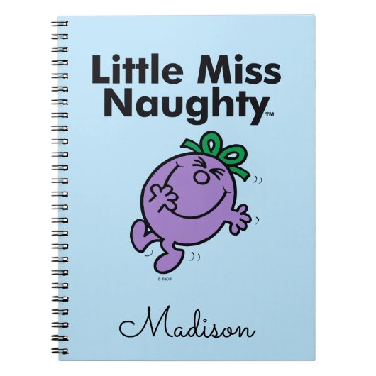 Little Miss | De kleine Miss Naughty is zo stout Notitieboek (Voorkant)