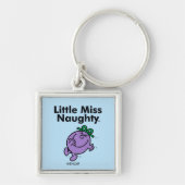 Little Miss | De kleine Miss Naughty is zo stout Sleutelhanger (Voorkant)