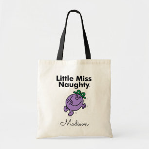 Little Miss   De kleine Miss Naughty is zo stout Tote Bag