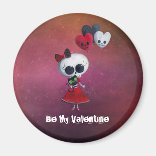 Little Miss Death Valentijn Magneet