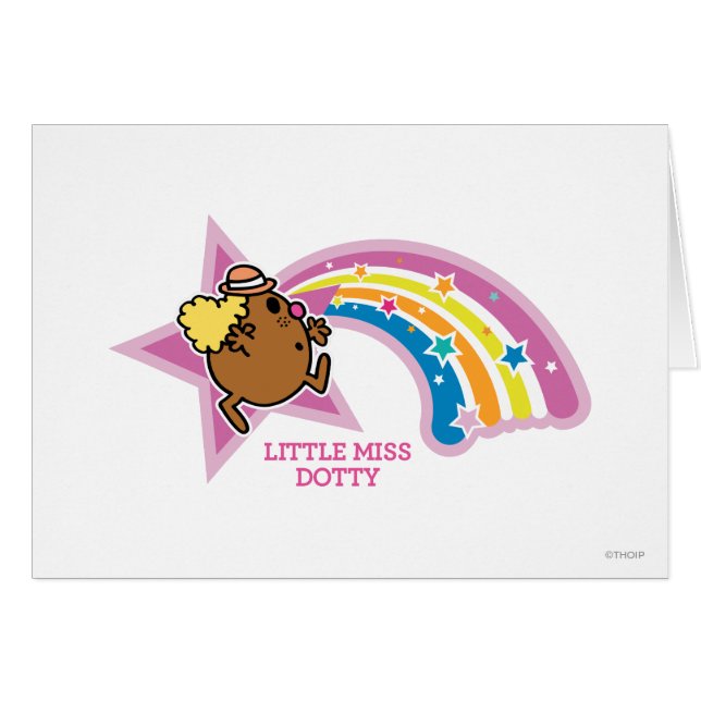Little Miss Dotty | Regenbogen achtervolgen (Voorkant Horizontaal)