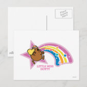 Little Miss Dotty | Regenbogen achtervolgen Briefkaart (Voorkant / Achterkant)