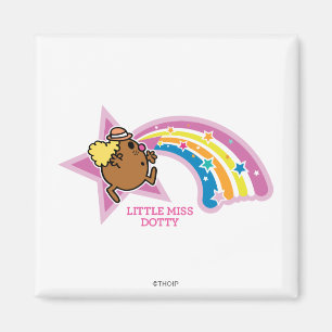 Little Miss Dotty   Regenbogen achtervolgen Magneet