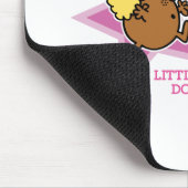 Little Miss Dotty | Regenbogen achtervolgen Muismat (Hoek)