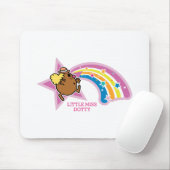 Little Miss Dotty | Regenbogen achtervolgen Muismat (Met muis)
