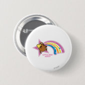 Little Miss Dotty | Regenbogen achtervolgen Ronde Button 5,7 Cm (Voorkant /achterkant)