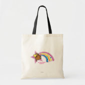 Little Miss Dotty | Regenbogen achtervolgen Tote Bag (Voorkant)