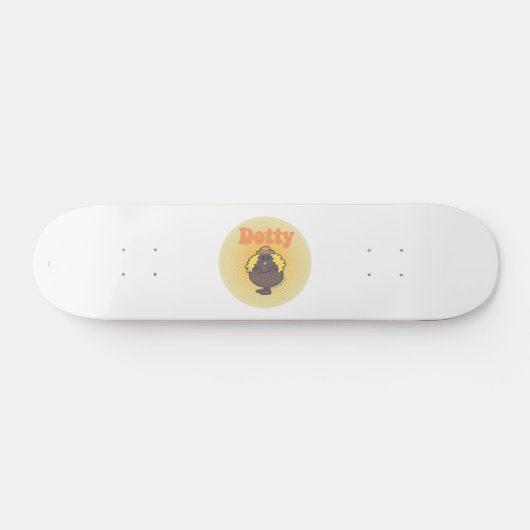 Little Miss Dotty | schijnwerper Skateboard (Horizontaal)
