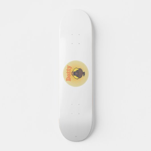 Little Miss Dotty | schijnwerper Skateboard (Voorkant)