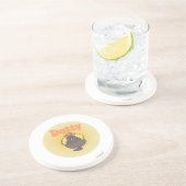 Little Miss Dotty | schijnwerper Zandsteen Onderzetter (Zijkant)