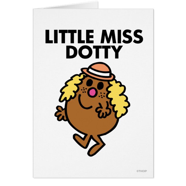 Little Miss Dotty Waving (Voorkant)