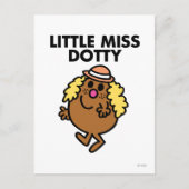 Little Miss Dotty Waving Briefkaart (Voorkant)