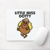 Little Miss Dotty Waving Muismat (Met muis)