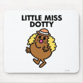 Little Miss Dotty Waving Muismat (Voorkant)