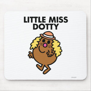 Little Miss Dotty Waving Muismat