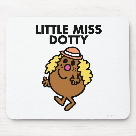 Little Miss Dotty Waving Muismat (Voorkant)