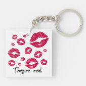 "Little Miss Duck Lips" Sleutelhanger (Achterkant)