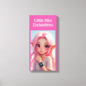Little Miss Elf Canvas Afdruk (Voorkant)