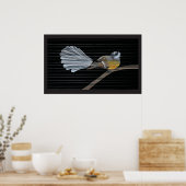 Little Miss Fantail Poster (Keuken)